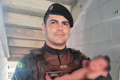 Recém-nascida engasgada é salva por policiais militares na Granja Lisboa – Governo do Estado do Ceará